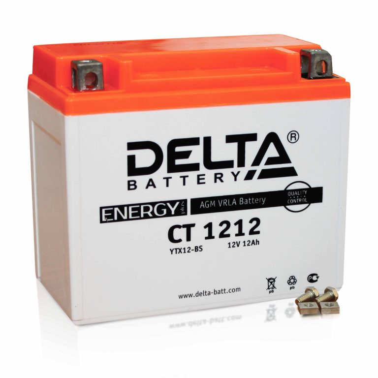 батарея Delta CT CT 1212 (YTX14-BS, YTX12-BS) (CT 1212)                           12ah 12V - купить в Нижнем Новгороде